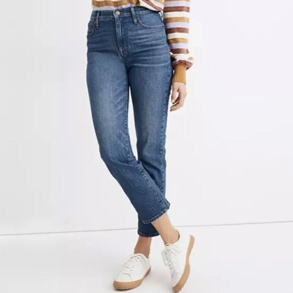 Madewell Denim - Madewell Classic Medium Wash Straight Leg Jeans - Size 26